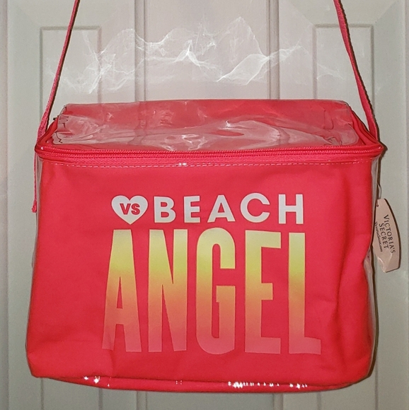 Victoria's Secret Beach Angel Bundle 2 Pairs of Sandals+An Insulated Cooler NWT - Picture 3 of 8